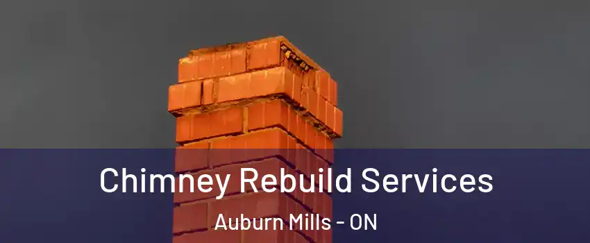 Chimney Rebuild Services Auburn Mills - ON