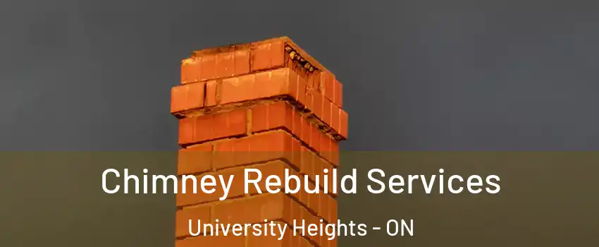  Chimney Rebuild Services University Heights - ON