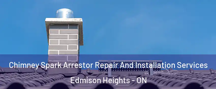  Chimney Spark Arrestor Repair And Installation Services Edmison Heights - ON