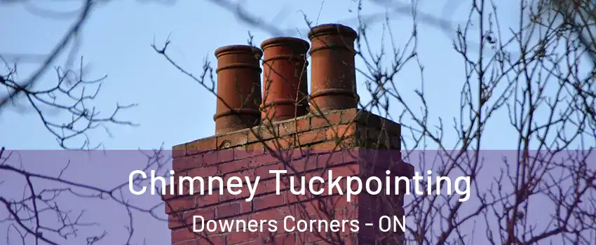 Chimney Tuckpointing Downers Corners - ON