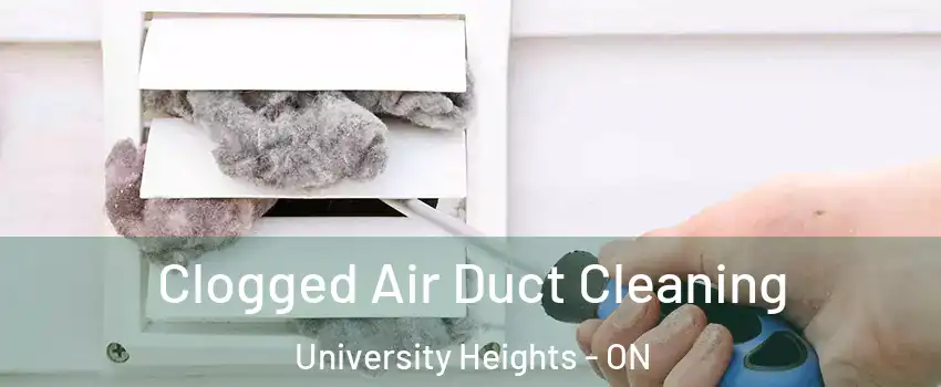  Clogged Air Duct Cleaning University Heights - ON