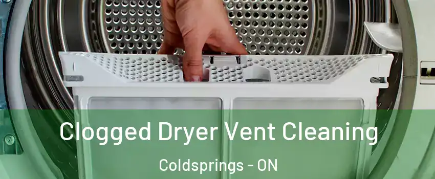  Clogged Dryer Vent Cleaning Coldsprings - ON