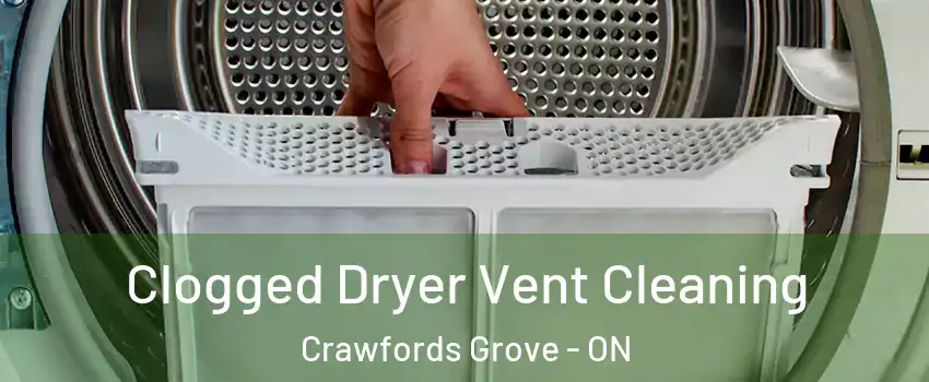 Clogged Dryer Vent Cleaning Crawfords Grove - ON