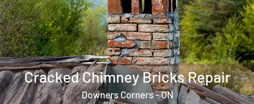  Cracked Chimney Bricks Repair Downers Corners - ON