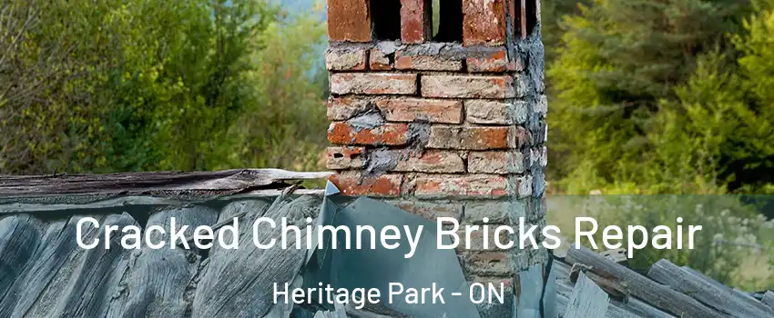 Cracked Chimney Bricks Repair Heritage Park - ON