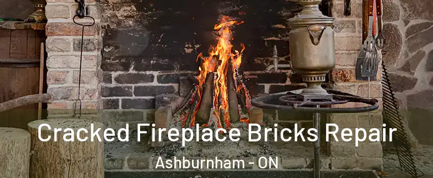  Cracked Fireplace Bricks Repair Ashburnham - ON