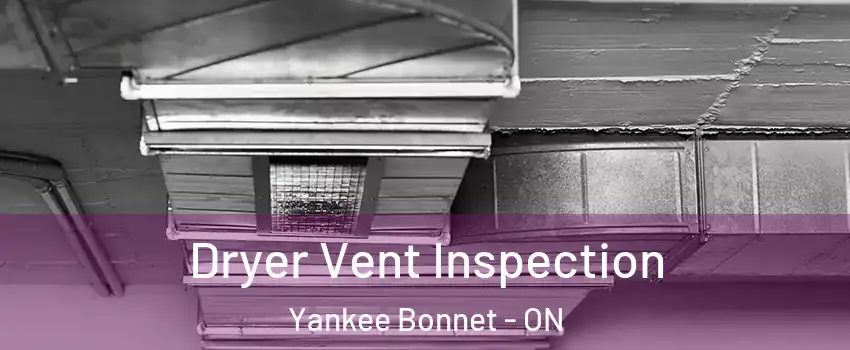 Dryer Vent Inspection Yankee Bonnet - ON