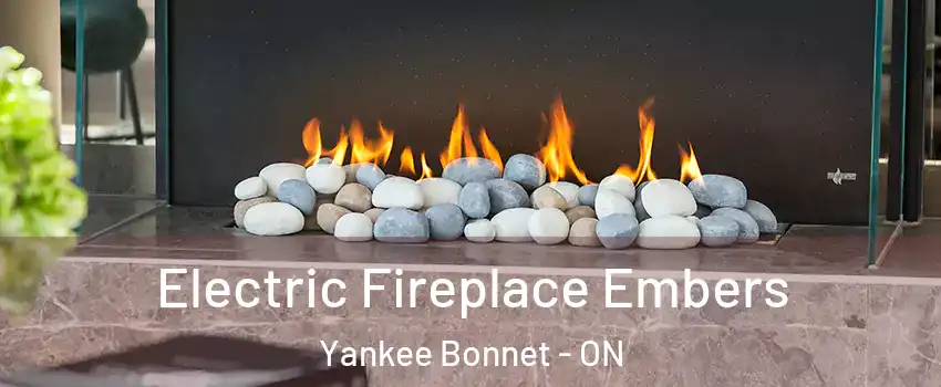 Electric Fireplace Embers Yankee Bonnet - ON