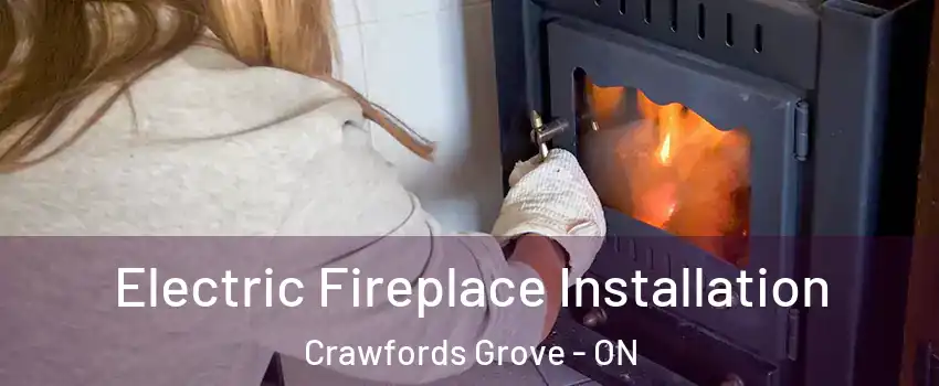 Electric Fireplace Installation Crawfords Grove - ON
