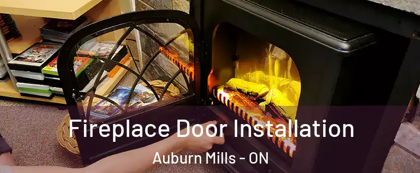 Fireplace Door Installation Auburn Mills - ON