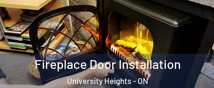 Fireplace Door Installation University Heights - ON