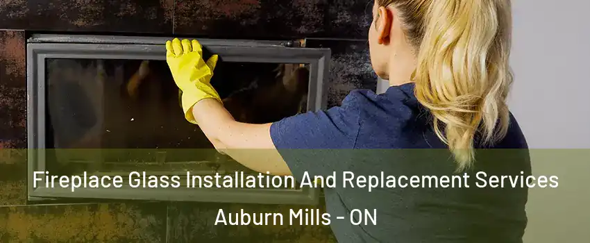 Fireplace Glass Installation And Replacement Services Auburn Mills - ON