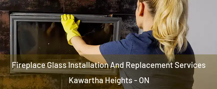 Fireplace Glass Installation And Replacement Services Kawartha Heights - ON