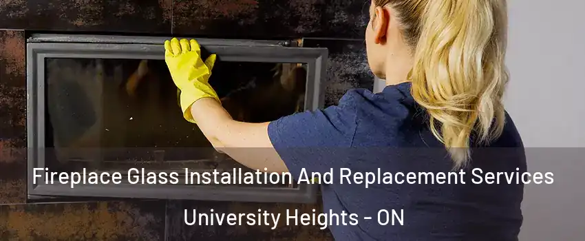  Fireplace Glass Installation And Replacement Services University Heights - ON