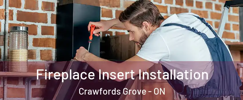  Fireplace Insert Installation Crawfords Grove - ON