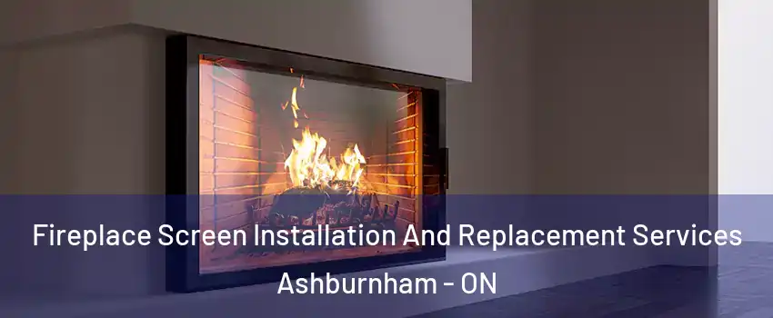  Fireplace Screen Installation And Replacement Services Ashburnham - ON