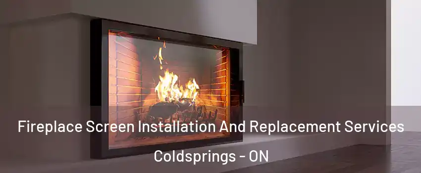 Fireplace Screen Installation And Replacement Services Coldsprings - ON