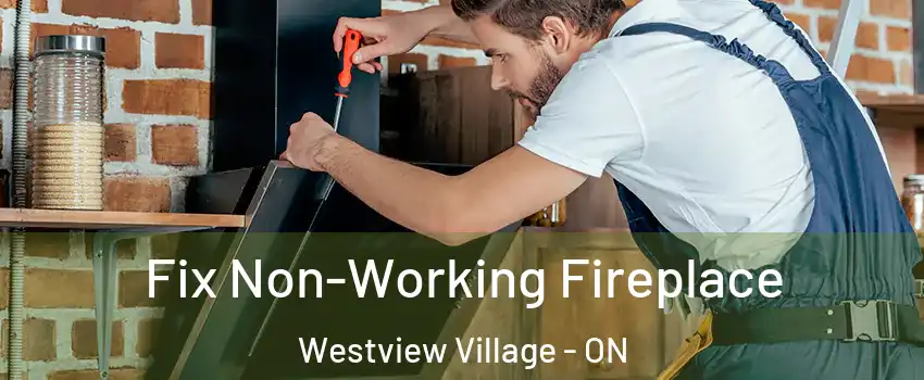  Fix Non-Working Fireplace Westview Village - ON