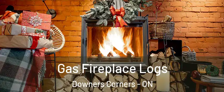 Gas Fireplace Logs Downers Corners - ON