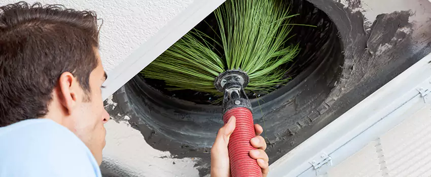 Clogged Air Duct Cleaning Process in Peterborough, ON