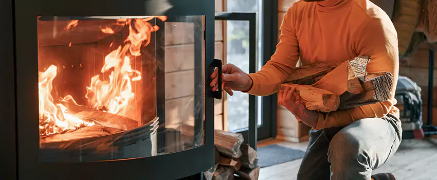 Residential Fireplace Ceramic Glass Installation in Peterborough, ON