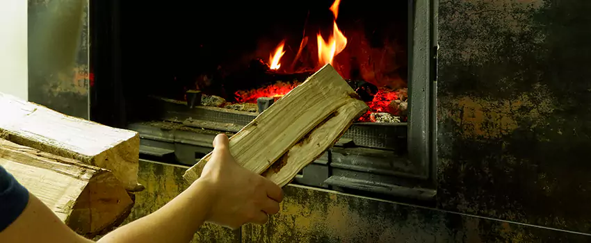 Wood Stove Heat Resistant Wall Repair in Peterborough, Ontario