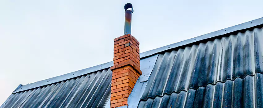 Aluminium Chimney Flashing Repair in Peterborough, ON