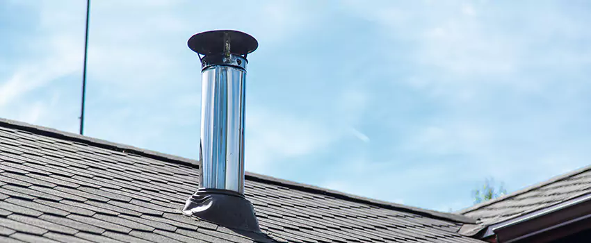 Outdoor Metal Chimney Installation in Peterborough, Ontario