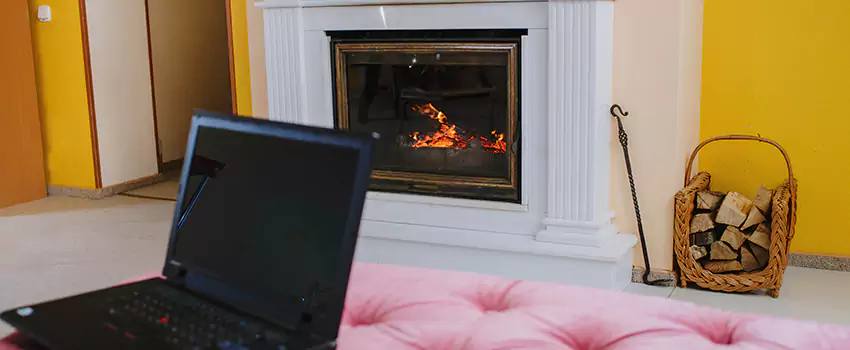 Valor Outdoor Gas Fireplace in Peterborough, Ontario