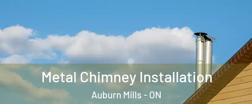  Metal Chimney Installation Auburn Mills - ON