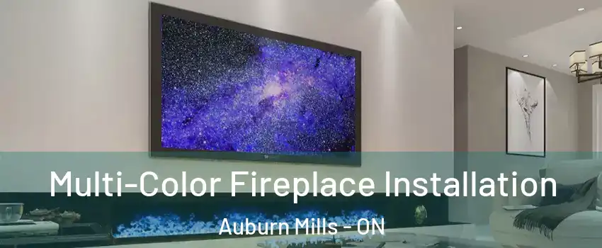  Multi-Color Fireplace Installation Auburn Mills - ON