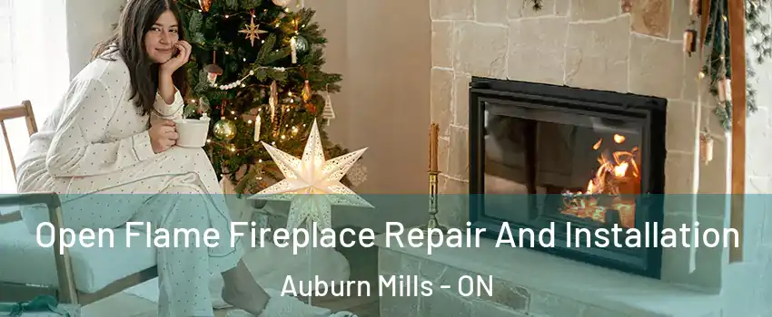  Open Flame Fireplace Repair And Installation Auburn Mills - ON