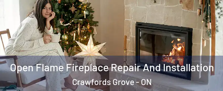 Open Flame Fireplace Repair And Installation Crawfords Grove - ON