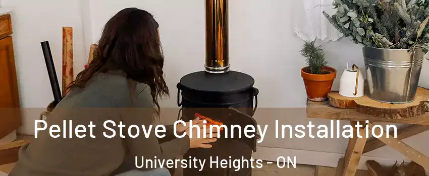  Pellet Stove Chimney Installation University Heights - ON