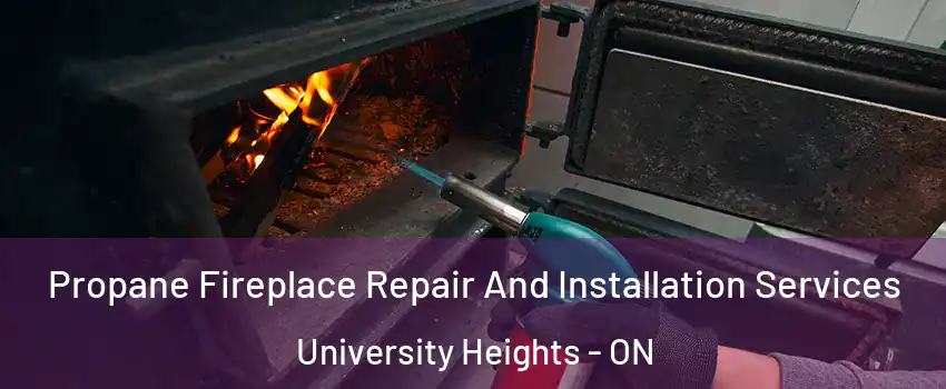 Propane Fireplace Repair And Installation Services University Heights - ON