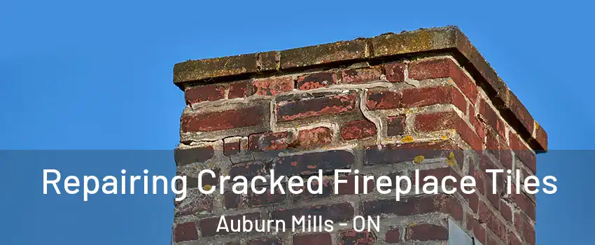 Repairing Cracked Fireplace Tiles Auburn Mills - ON