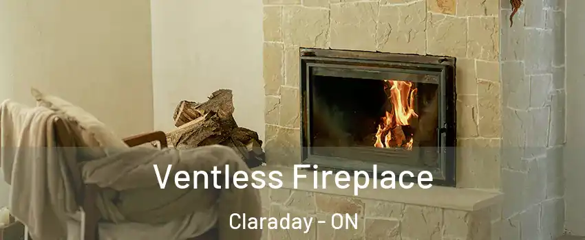  Ventless Fireplace Claraday - ON